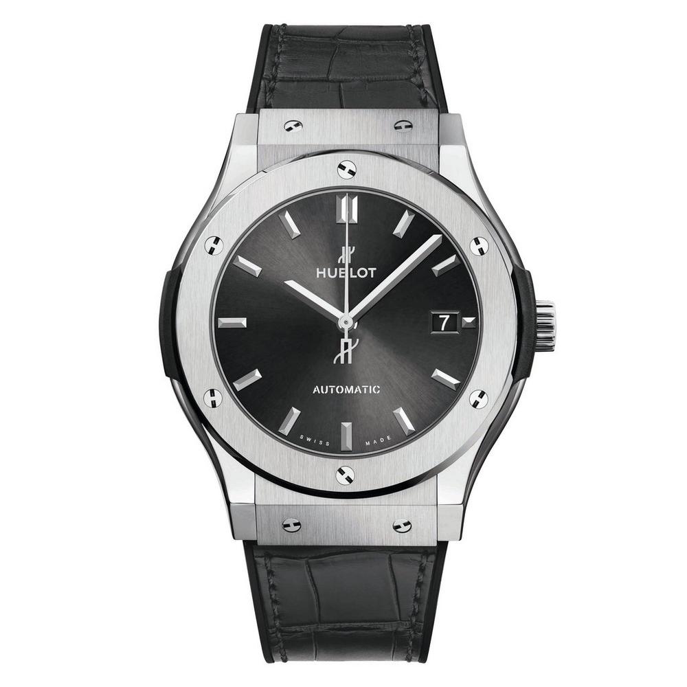 Classic Fusion Automatic 45mm Titanium Black Dial