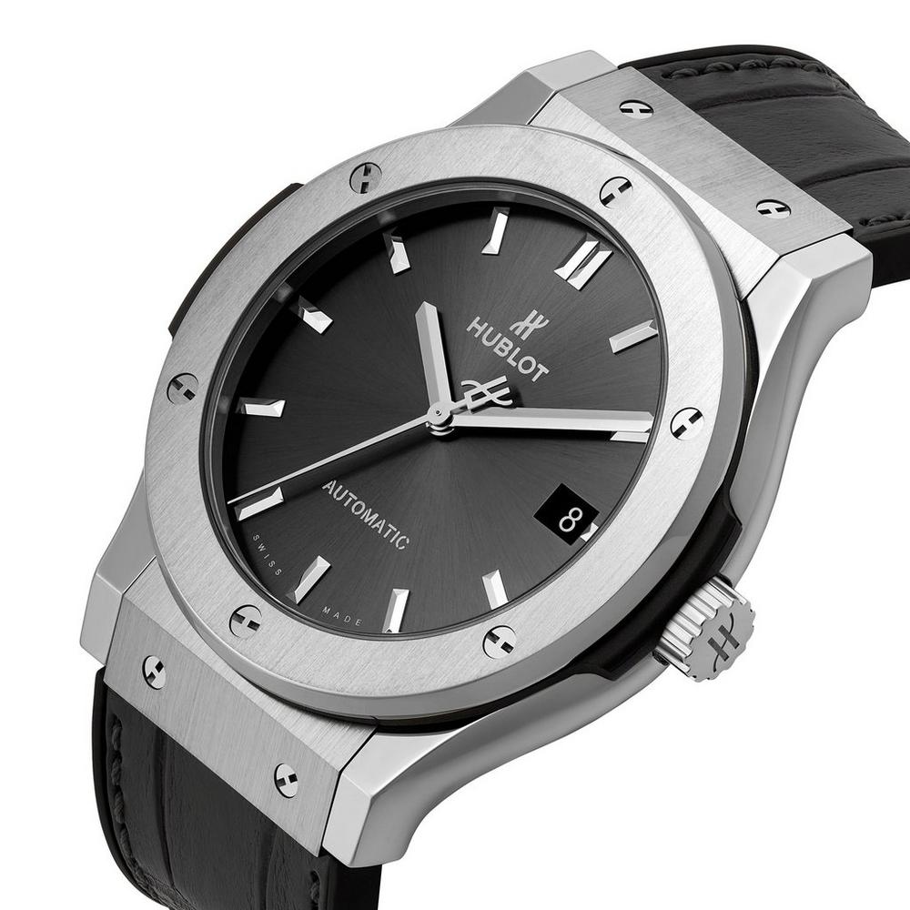 Classic Fusion Automatic 45mm Titanium Black Dial