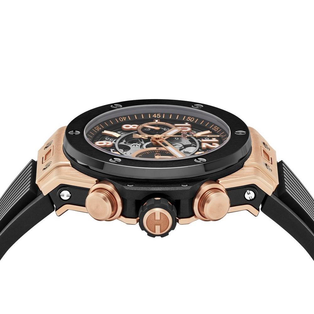 Hublot Big Bang Unico King Gold Ceramic Chronograph.